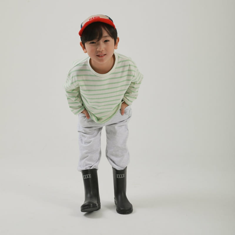 Jermaine - Korean Children Fashion - #Kfashion4kids - Simply Stripes Tee - 12