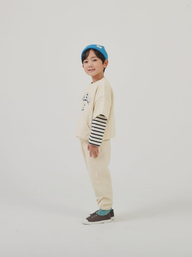 Jermaine - Korean Children Fashion - #childofig - Crema Top Bottom Set - 11