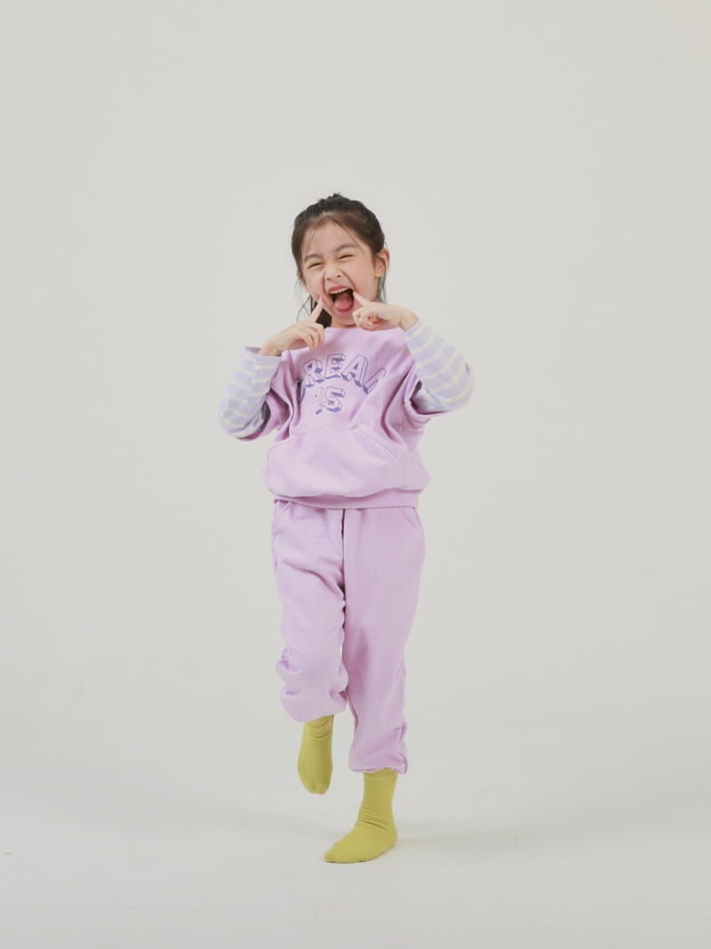 Jermaine - Korean Children Fashion - #littlefashionista - Crema Top Bottom Set - 6