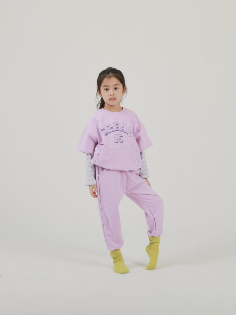 Jermaine - Korean Children Fashion - #magicofchildhood - Crema Top Bottom Set - 7