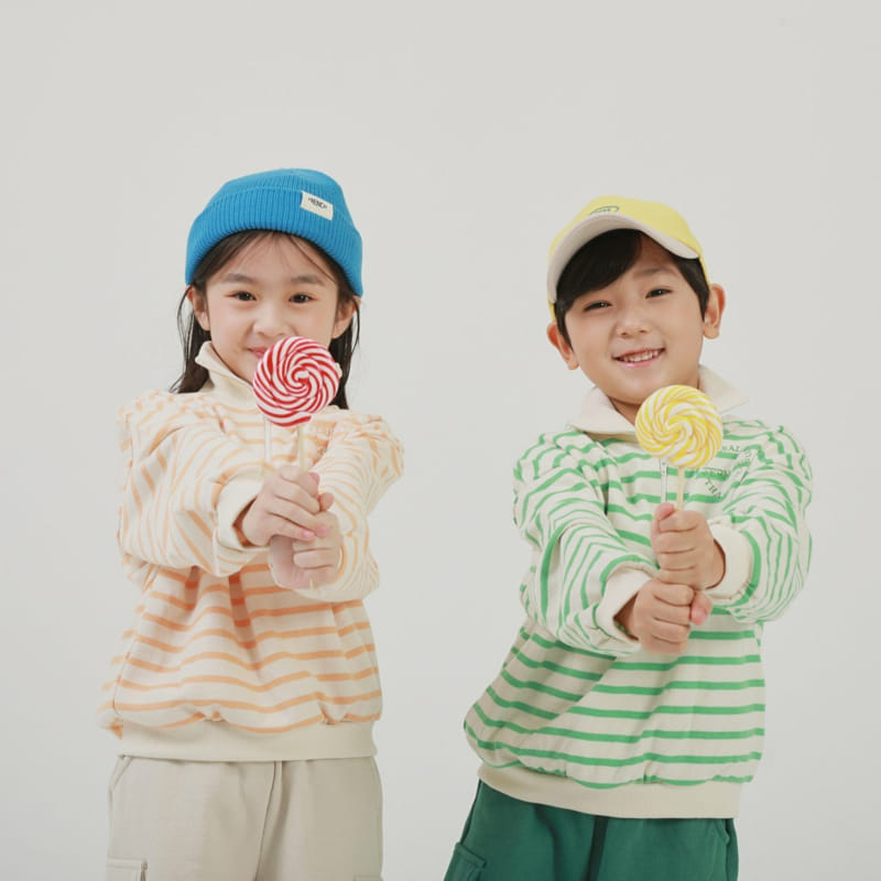 Jermaine - Korean Children Fashion - #minifashionista - Jer Stripes Anorak - 3