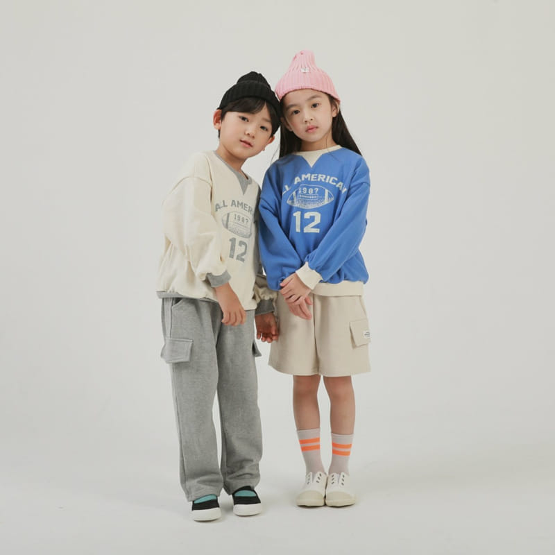 Jermaine - Korean Children Fashion - #minifashionista - Rugby Color Sweatshirt - 2
