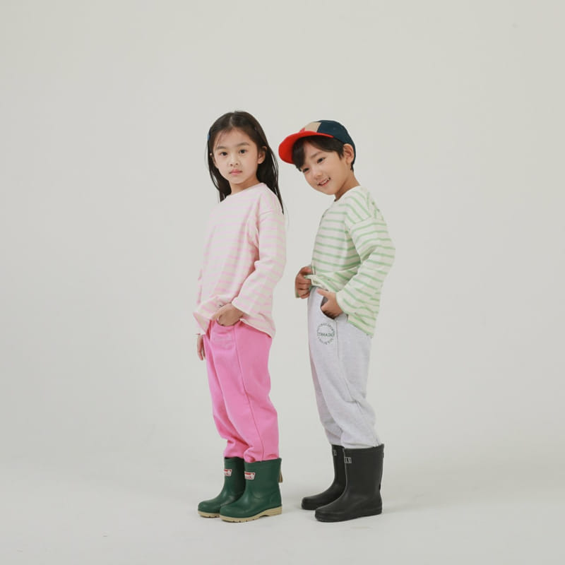 Jermaine - Korean Children Fashion - #prettylittlegirls - Simply Stripes Tee - 2
