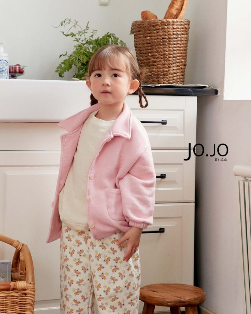 Jo Jo - Korean Children Fashion - #childofig - Smile Collar Jacket - 4