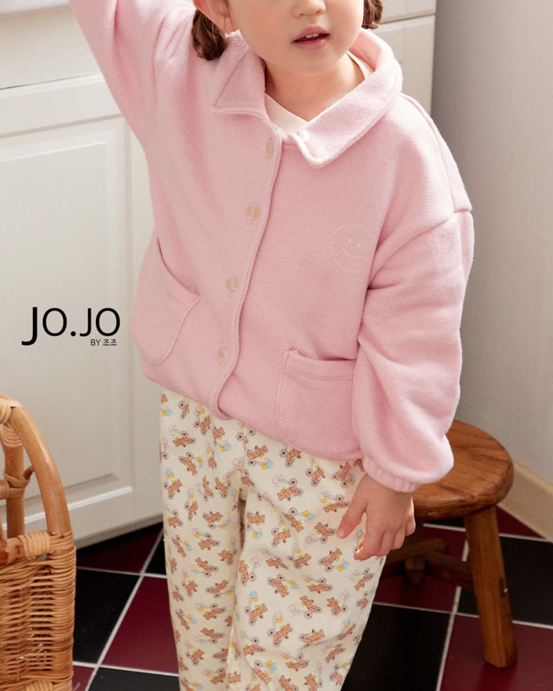 Jo Jo - Korean Children Fashion - #kidsshorts - Smile Collar Jacket - 8