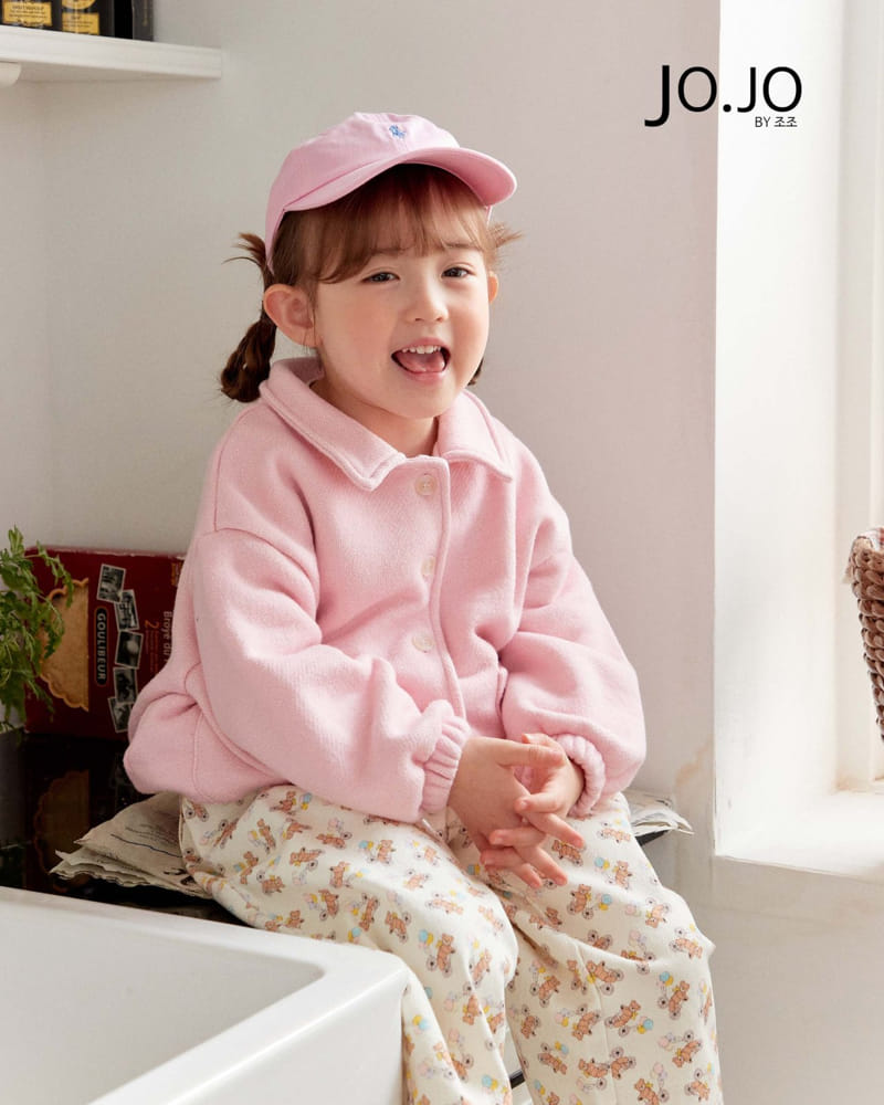 Jo Jo - Korean Children Fashion - #stylishchildhood - Smile Collar Jacket - 2