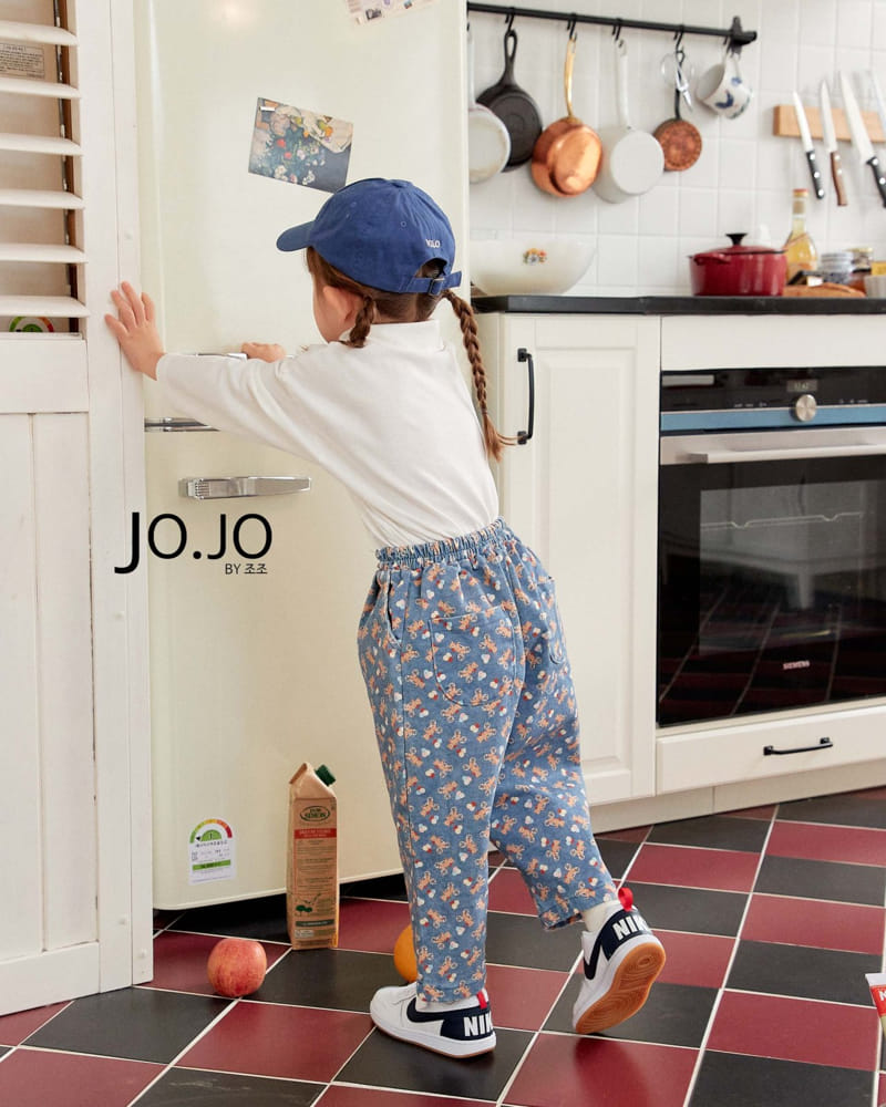 Jo Jo - Korean Children Fashion - #todddlerfashion - Bear Pants - 3