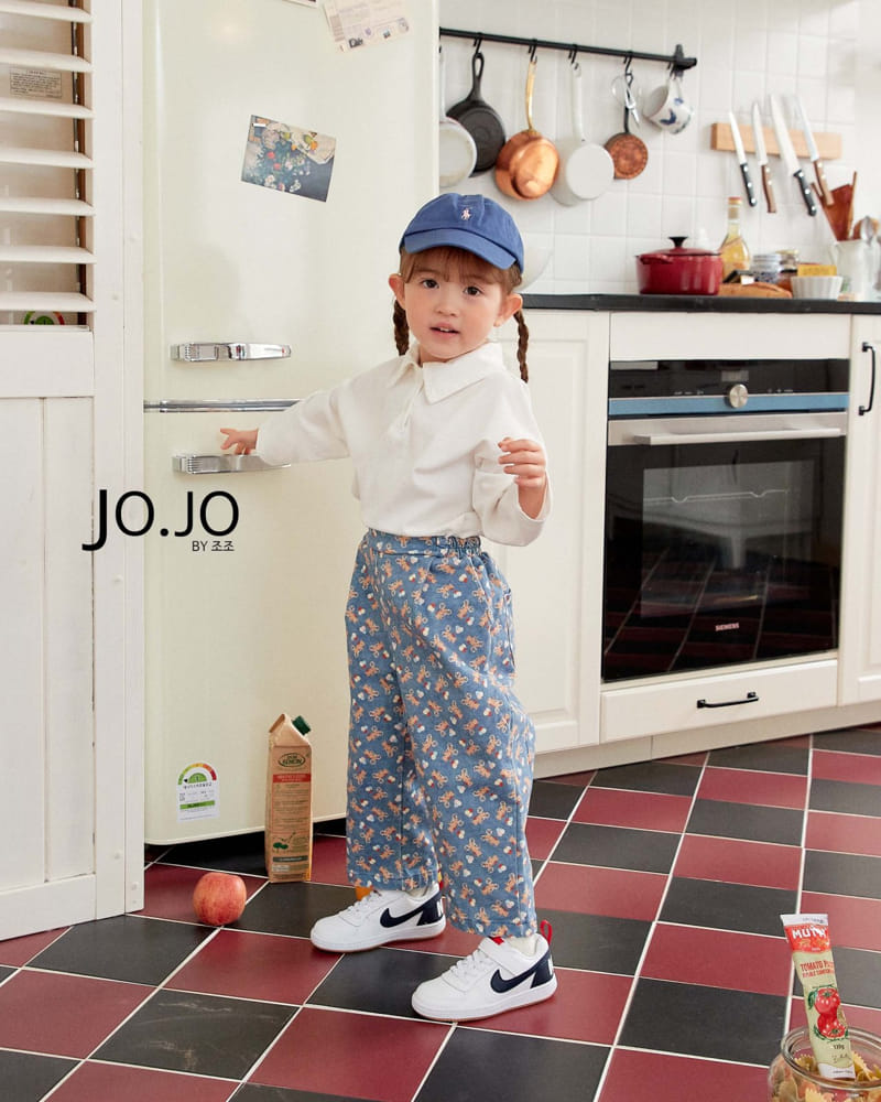 Jo Jo - Korean Children Fashion - #todddlerfashion - Bear Pants - 4