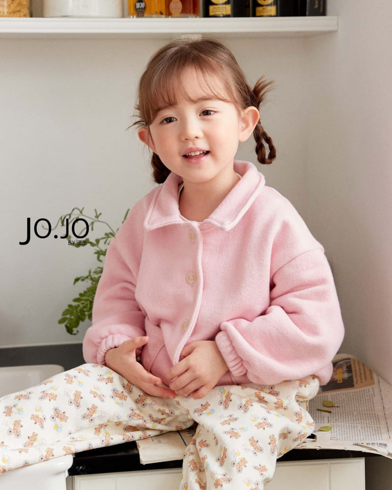 Jo Jo - Korean Children Fashion - #toddlerclothing - Smile Collar Jacket