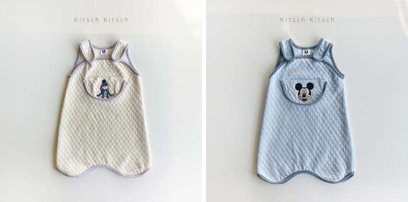 Kitsch Kitsch - Korean Baby Fashion - #babyoutfit - D Color Sleep Vest - 2