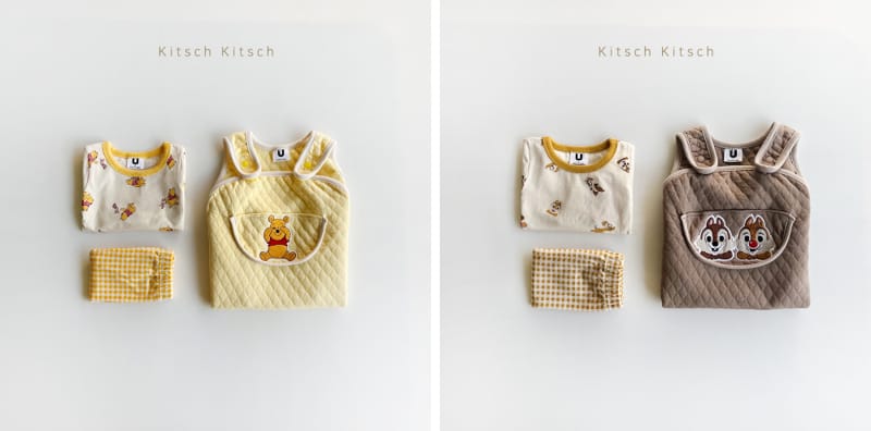 Kitsch Kitsch - Korean Baby Fashion - #babywear - D Color Sleep Vest - 4