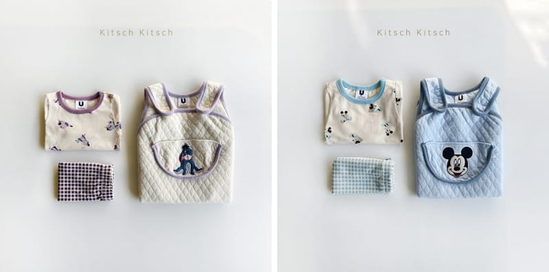 Kitsch Kitsch - Korean Baby Fashion - #onlinebabyshop - D Color Sleep Vest - 5