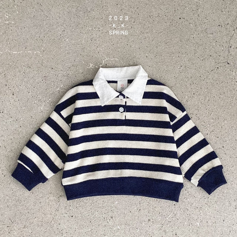 Kk - Korean Children Fashion - #discoveringself - Play Collar Sweatshirt - 12