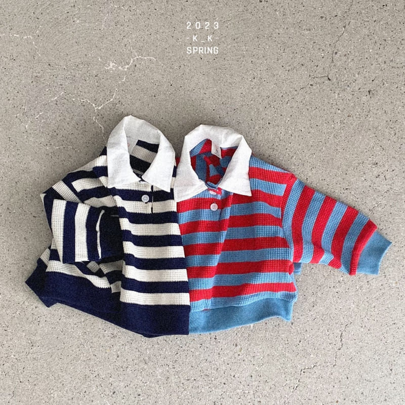 Kk - Korean Children Fashion - #kidsstore - Play Collar Sweatshirt