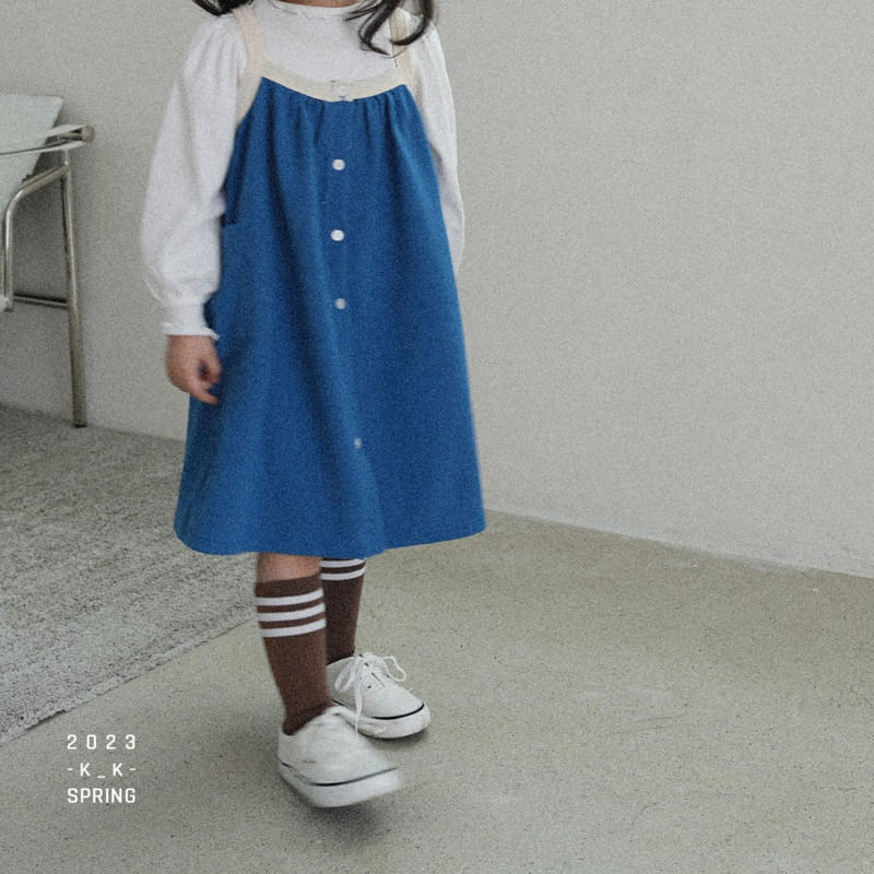 Kk - Korean Children Fashion - #littlefashionista - Lilly Shirring Tee - 7