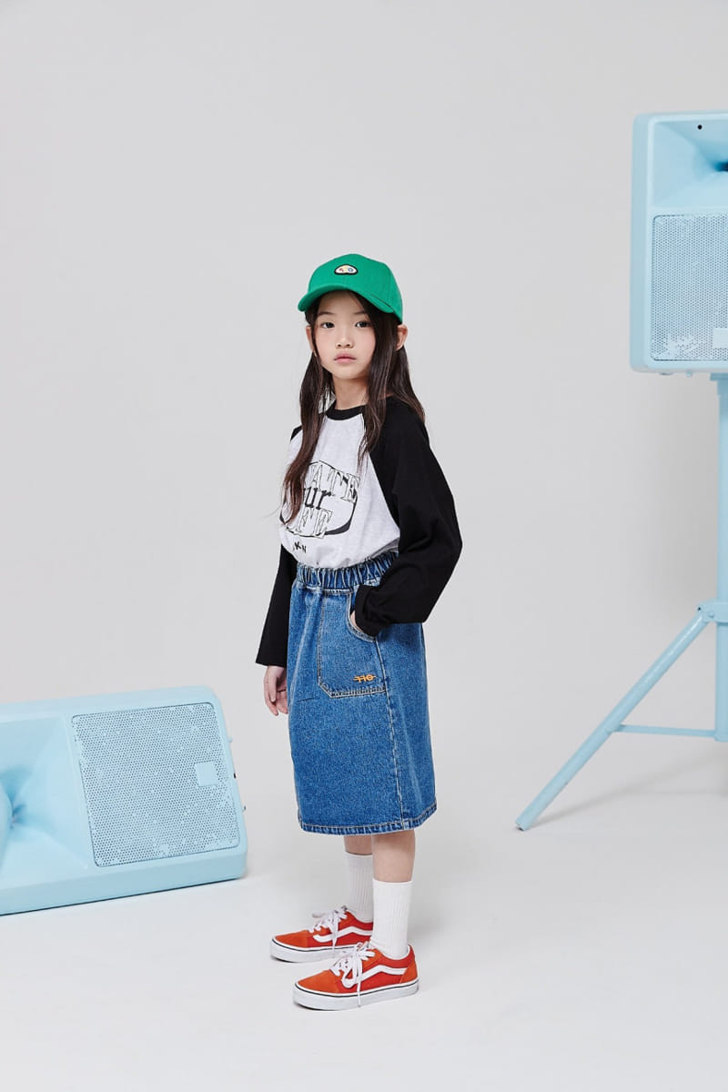 Kokoyarn - Korean Children Fashion - #Kfashion4kids - All Star Denim Skirt - 8