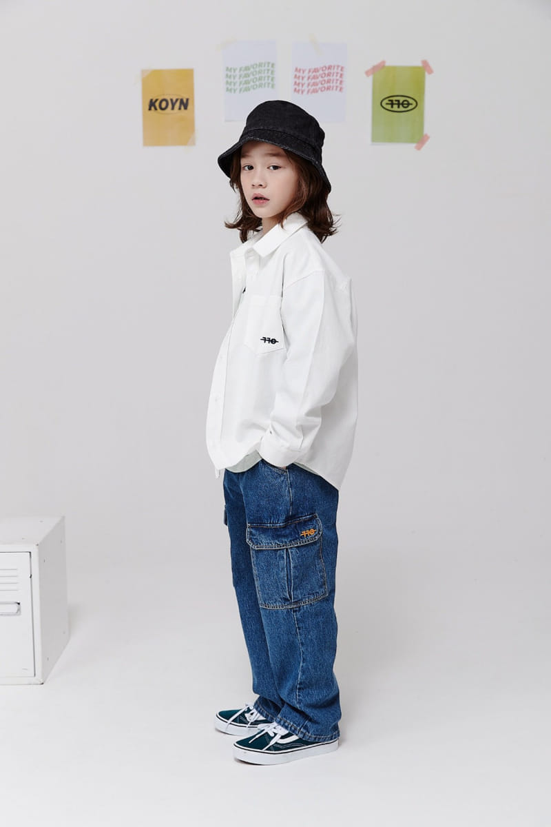 Kokoyarn - Korean Children Fashion - #childrensboutique - Big Pocket Jeans - 7