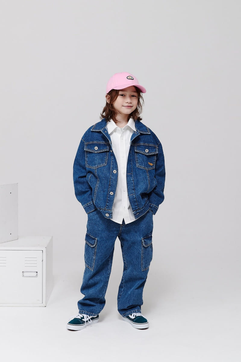 Kokoyarn - Korean Children Fashion - #designkidswear - Big Pocket Jeans - 8