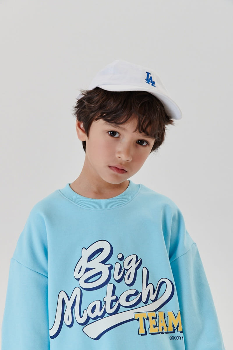 Kokoyarn - Korean Children Fashion - #discoveringself - Big Match Sweatshirt - 8