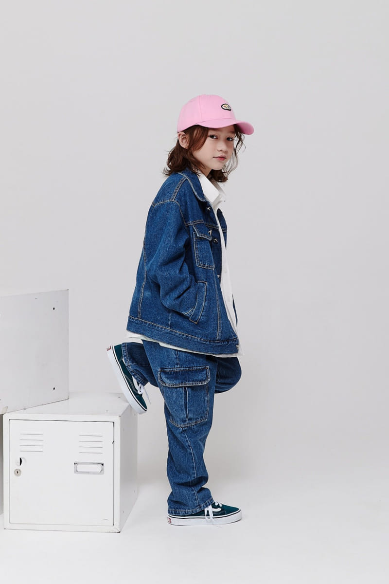 Kokoyarn - Korean Children Fashion - #discoveringself - Big Pocket Jeans - 9
