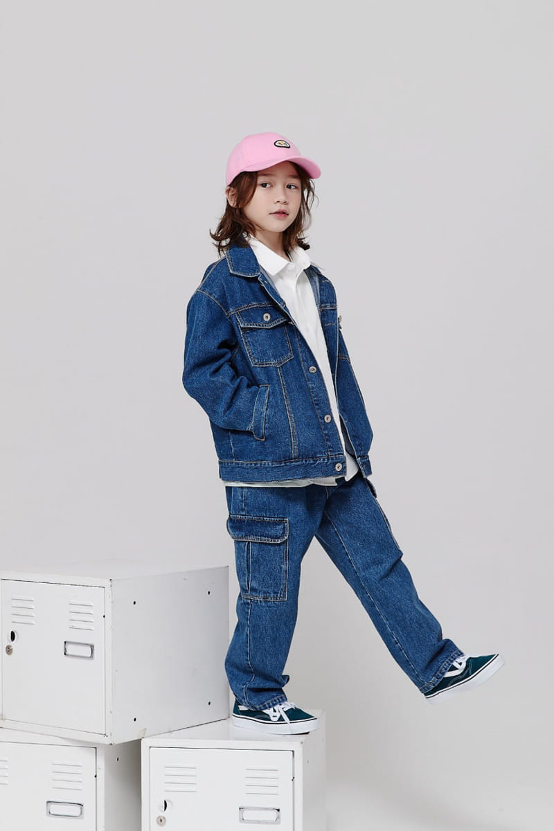Kokoyarn - Korean Children Fashion - #fashionkids - Big Pocket Jeans - 10