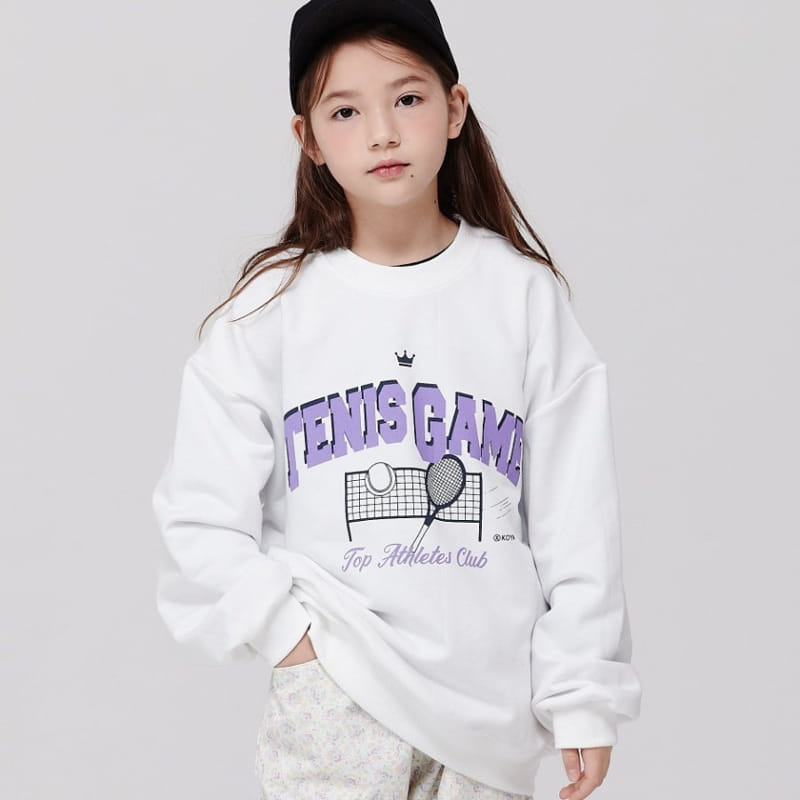 Kokoyarn - Korean Children Fashion - #kidsshorts - Tennis Sweatshirt - 2