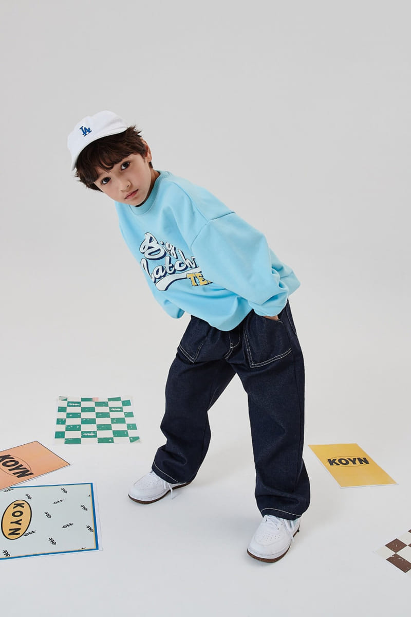 Kokoyarn - Korean Children Fashion - #kidsstore - Big Match Sweatshirt - 11
