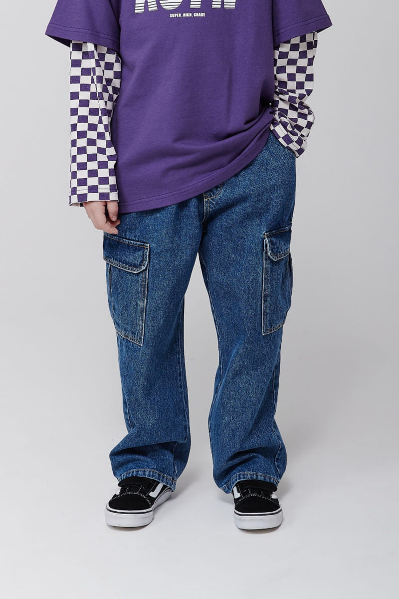 Kokoyarn - Korean Children Fashion - #kidsstore - Big Pocket Jeans - 12