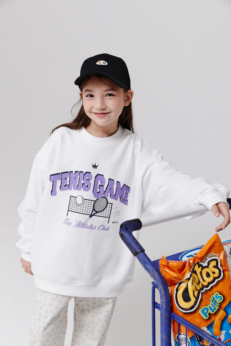 Kokoyarn - Korean Children Fashion - #kidsstore - Tennis Sweatshirt - 4