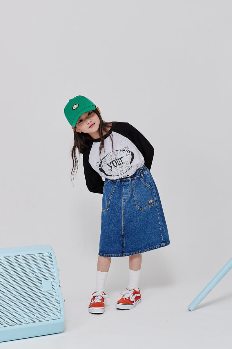 Kokoyarn - Korean Children Fashion - #magicofchildhood - All Star Denim Skirt - 10