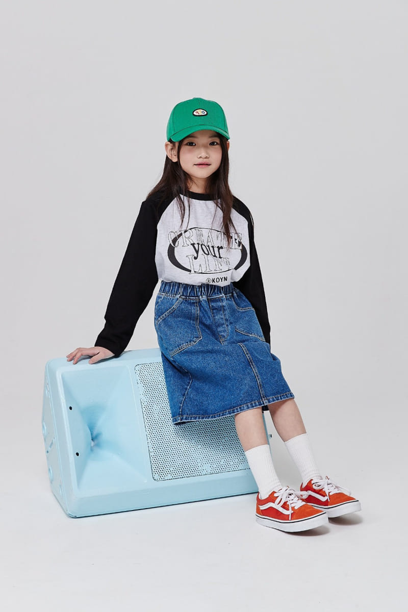 Kokoyarn - Korean Children Fashion - #minifashionista - All Star Denim Skirt - 11
