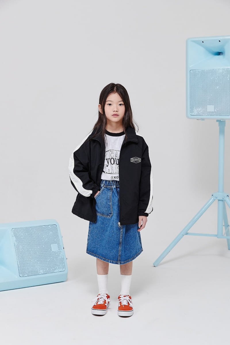 Kokoyarn - Korean Children Fashion - #prettylittlegirls - All Star Denim Skirt - 12