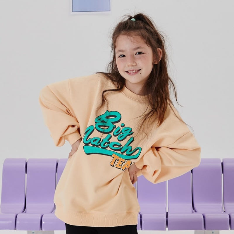 Kokoyarn - Korean Children Fashion - #todddlerfashion - Big Match Sweatshirt - 2