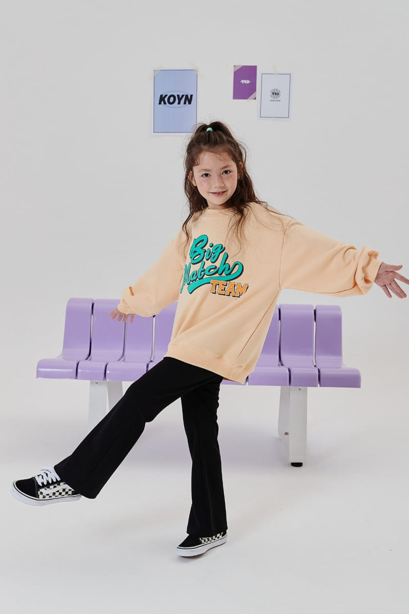 Kokoyarn - Korean Children Fashion - #toddlerclothing - Big Match Sweatshirt - 3