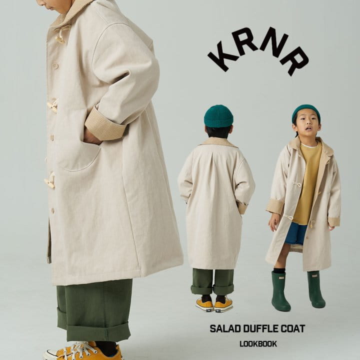 Kurenard - Korean Children Fashion - #Kfashion4kids - Salad Dupple Coat - 3