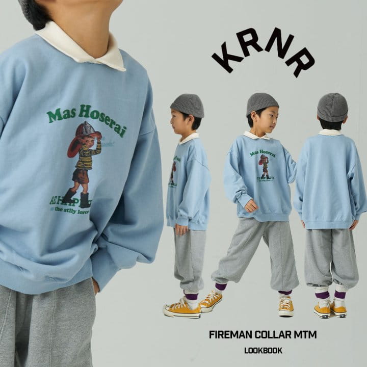 Kurenard - Korean Children Fashion - #childofig - Fire Boy Sweatshirt - 3