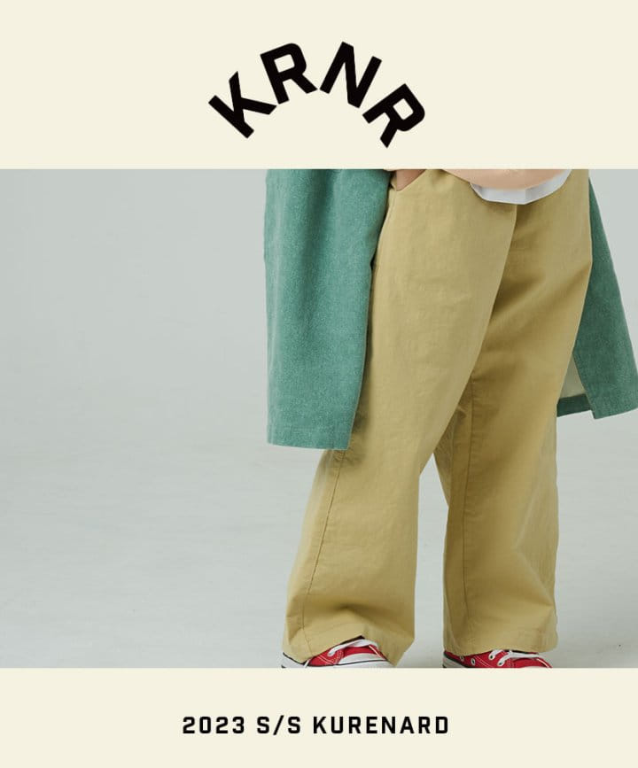 Kurenard - Korean Children Fashion - #discoveringself - Wide Chino Pants - 4