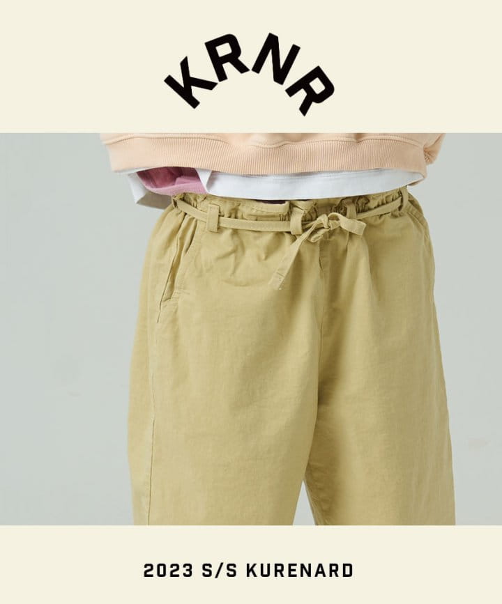 Kurenard - Korean Children Fashion - #kidsshorts - Wide Chino Pants - 5