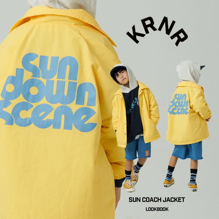 Kurenard - Korean Children Fashion - #kidsstore - Sin Coach Jacket - 2