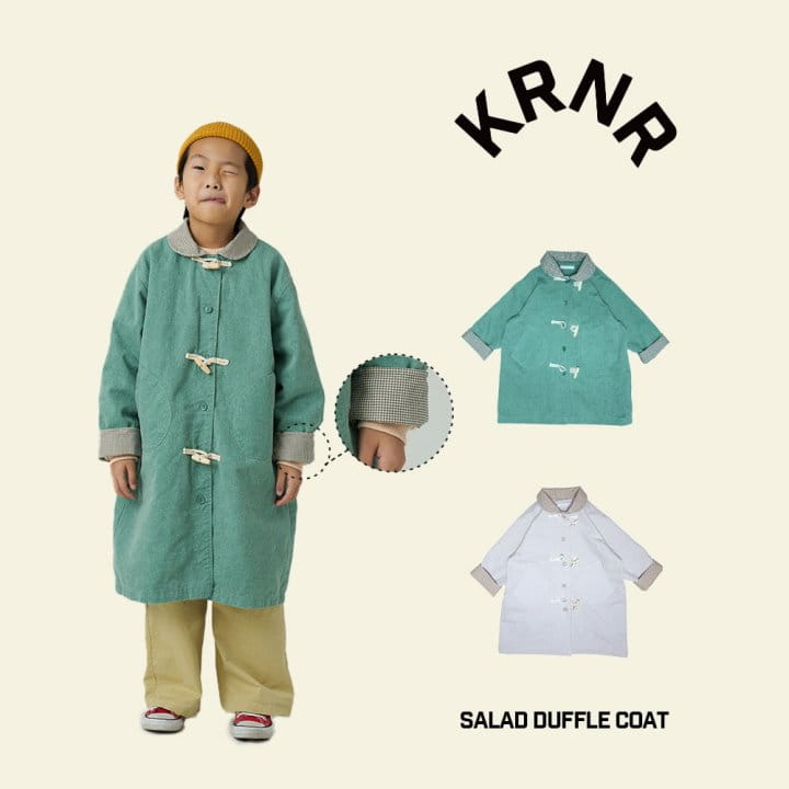 Kurenard - Korean Children Fashion - #kidsstore - Salad Dupple Coat