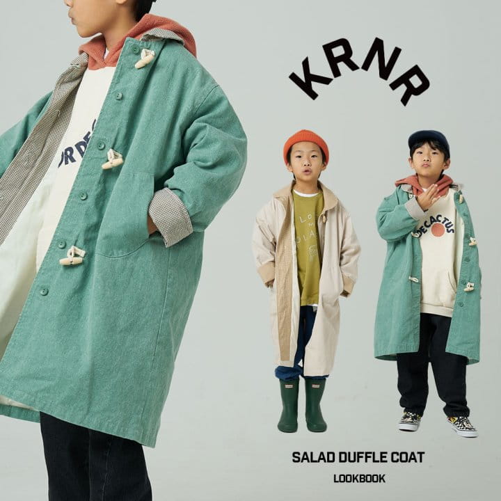 Kurenard - Korean Children Fashion - #Kfashion4kids - Salad Dupple Coat - 4