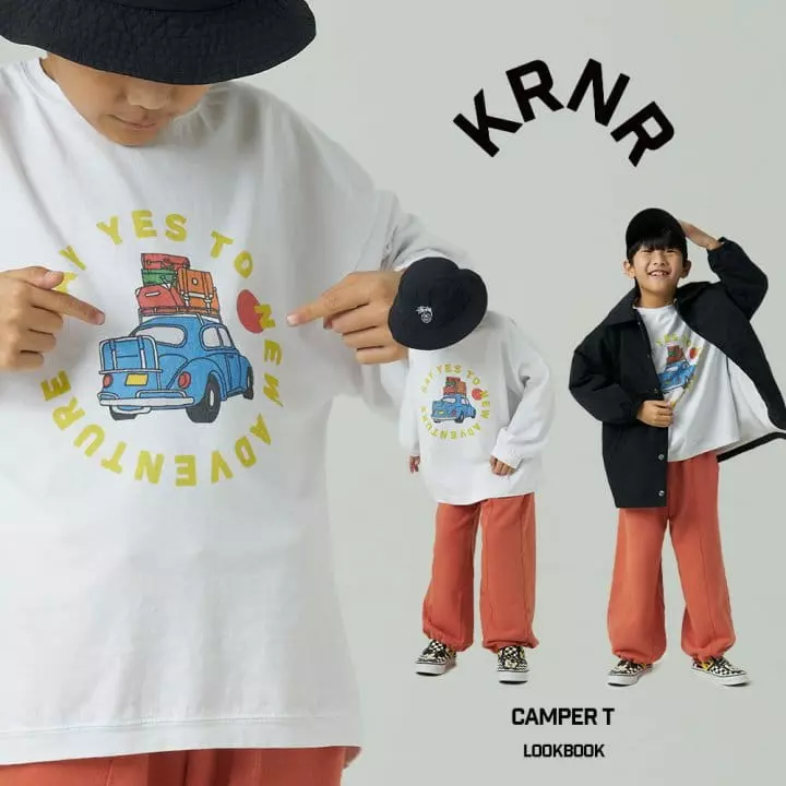 Kurenard - Korean Children Fashion - #minifashionista - Camper Tee - 3