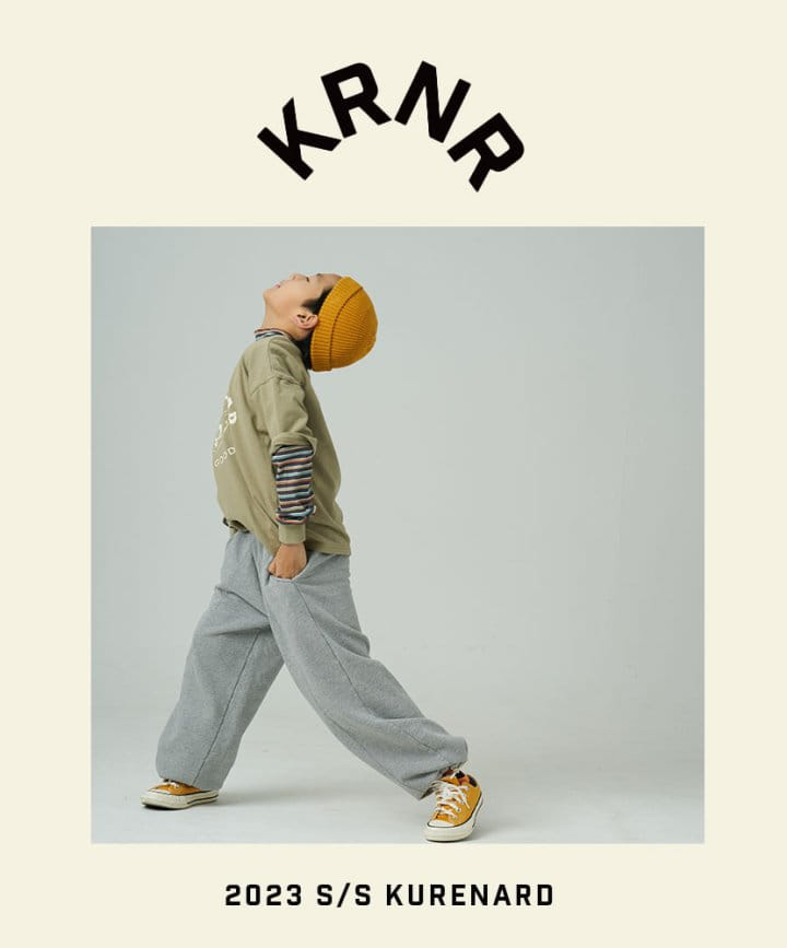 Kurenard - Korean Children Fashion - #minifashionista - Lip Stripes Turtleneck Tee - 11