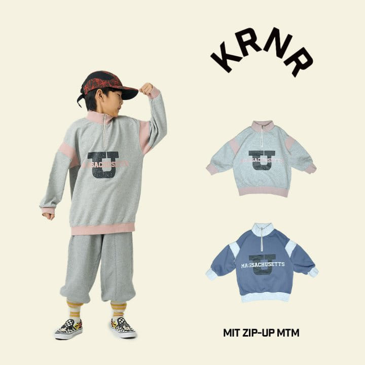 Kurenard - Korean Children Fashion - #prettylittlegirls - MIT Zip-up Sweatshirt