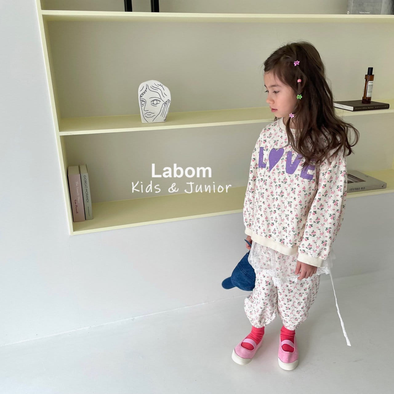 Labom - Korean Children Fashion - #Kfashion4kids - Love Small Flower Pants - 3