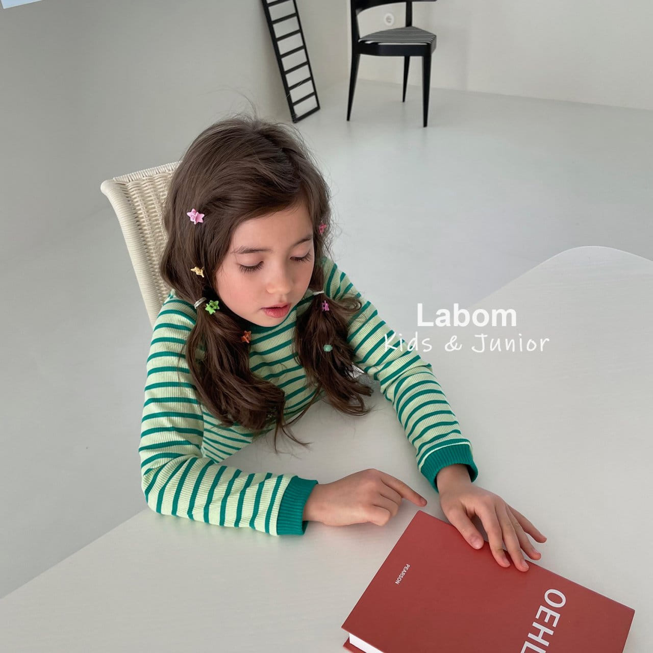 Labom - Korean Children Fashion - #discoveringself - Ppippi Stripes Tee - 11