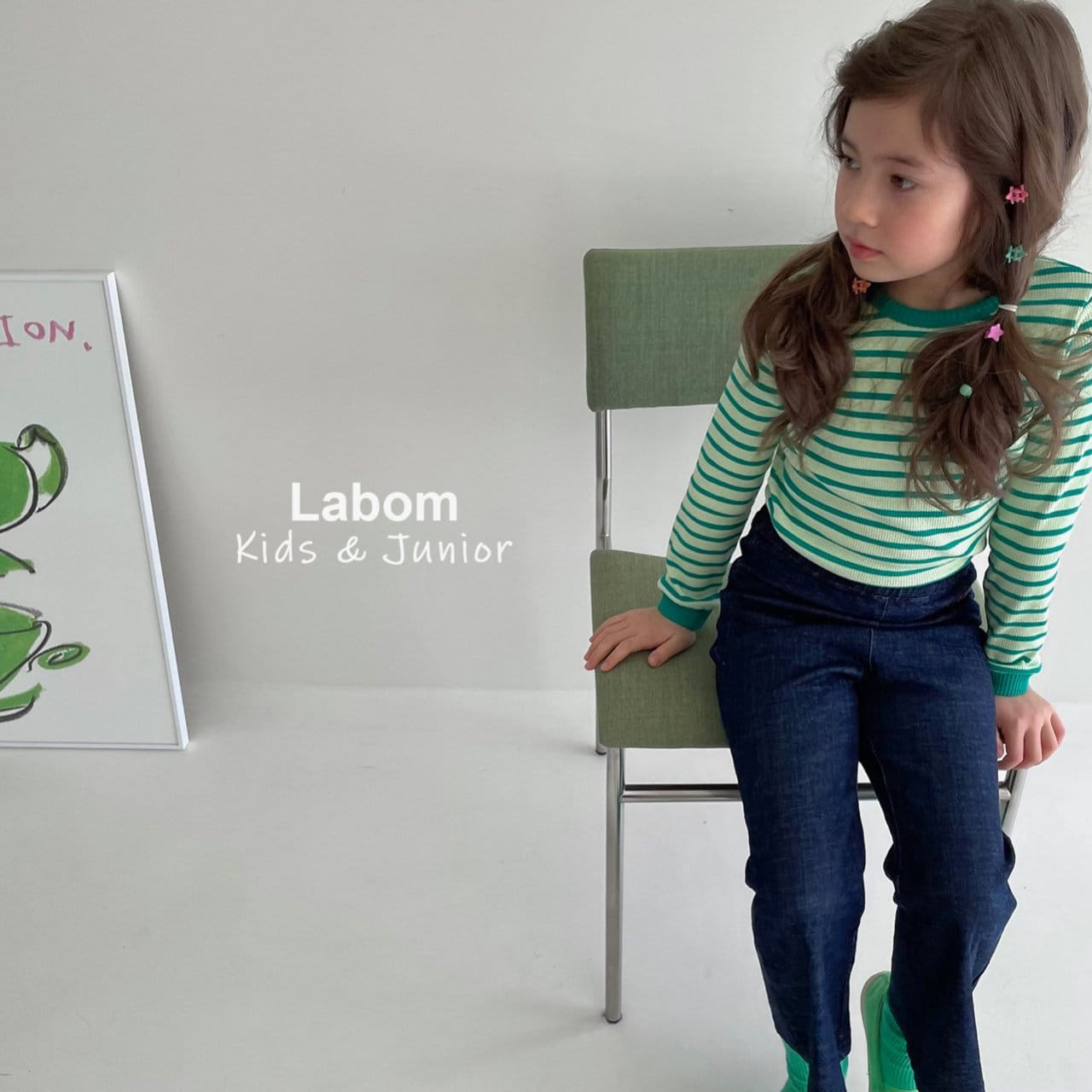 Labom - Korean Children Fashion - #discoveringself - New Jeans Bootscut - 10