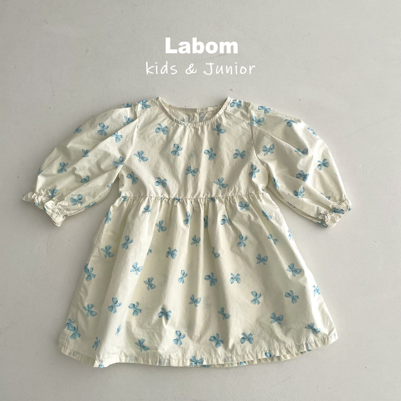 Labom - Korean Children Fashion - #kidsstore - Jennis Ribbon One-piece - 2