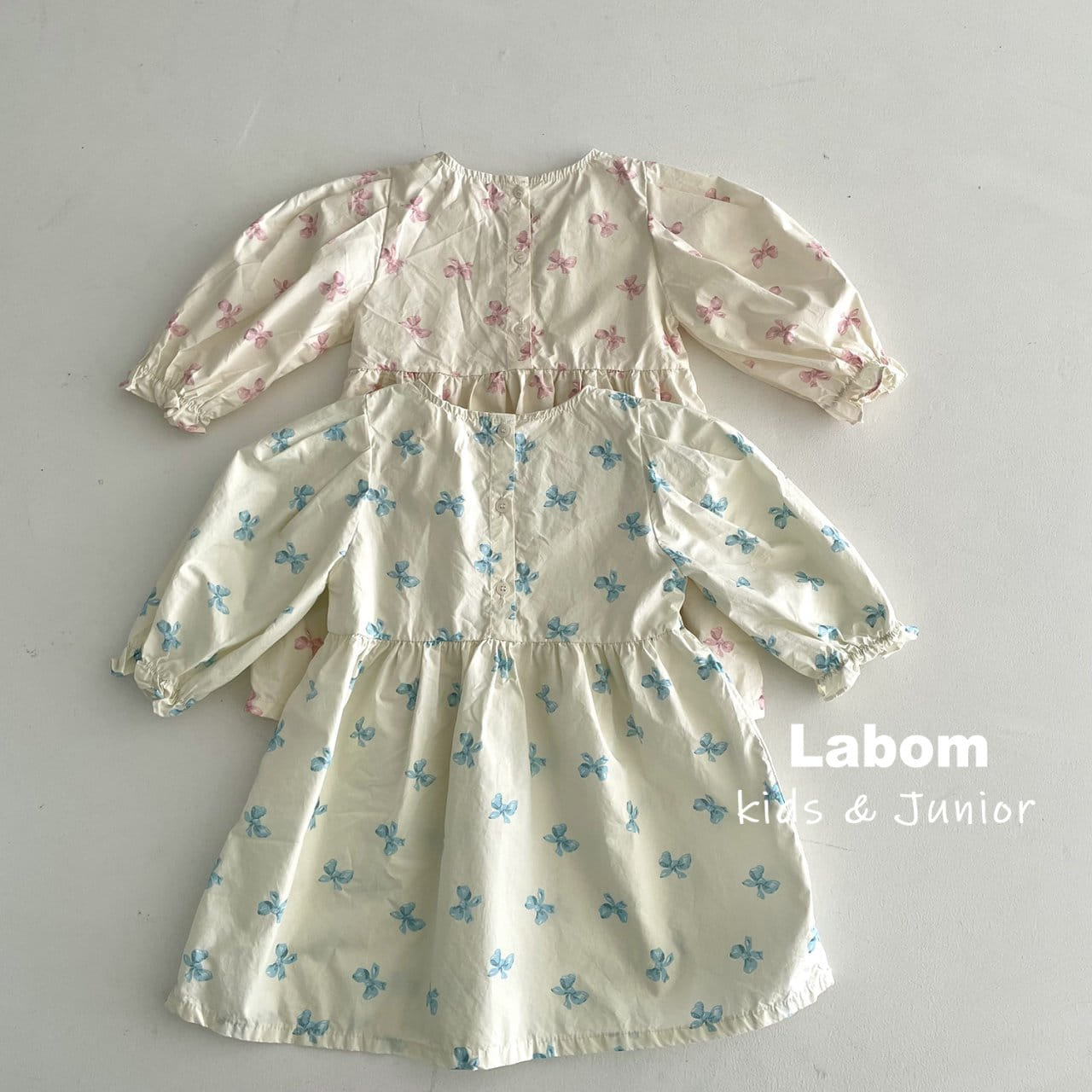 Labom - Korean Children Fashion - #kidzfashiontrend - Jennis Ribbon One-piece - 3