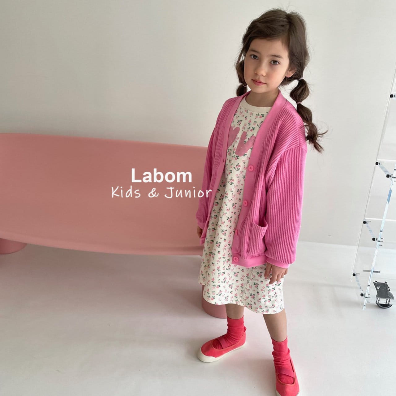 Labom - Korean Children Fashion - #littlefashionista - Love Small Flower One-piece - 5